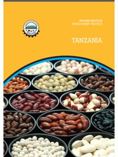 PULSES SECTOR INVESTMENT PROFILE - tic.co.tz