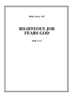 RIGHTEOUS JOB FEARS GOD - Amazon Web Services