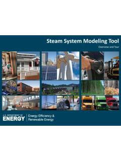Steam System Modeling Tool - Energy