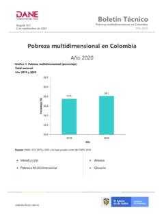 Pobreza multidimensional en Colombia