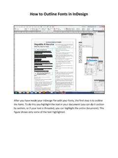 How to Outline Fonts in InDesign