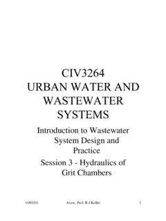 Introduction to Wastewater System Design and Practice ...