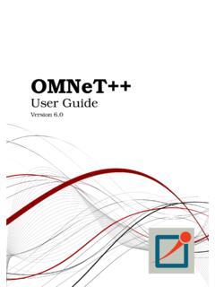 OMNeT⁠+⁠+ User Guide