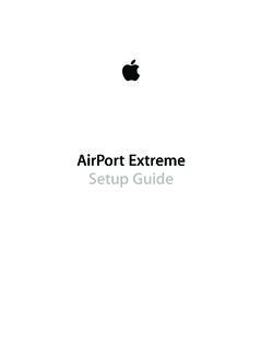 AirPort Extreme Setup Guide - B&amp;H Photo Video