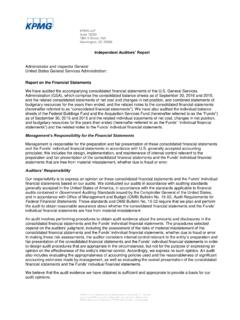 Government Auditing Standards Federal Financial Statements