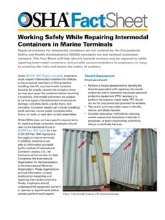 Working Safely While Repairing Intermodal Containers in ...