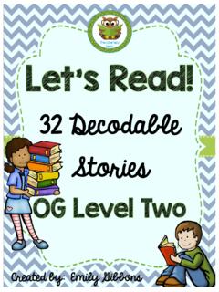 32 Decodable Stories - Weebly
