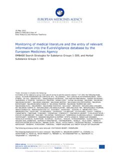 Monitoring of medical literature and the entry of relevant ...