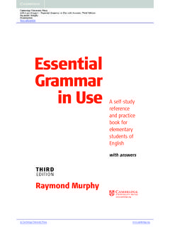 Essential Grammar in Use - Assets