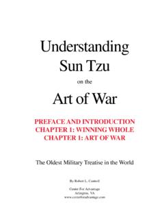 Understanding Sun Tzu - The Art of War