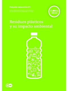 Residuos pl&#225;sticos y su impacto ambiental - DW.COM