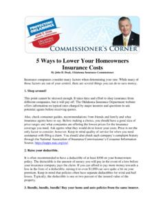 5 Ways to Lower Your Homeowners Insurance Costs