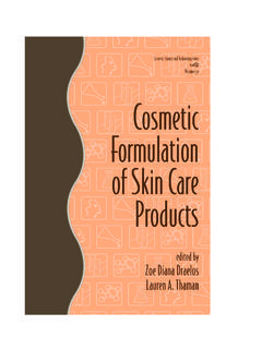 Cosmetic Formulation - ANME