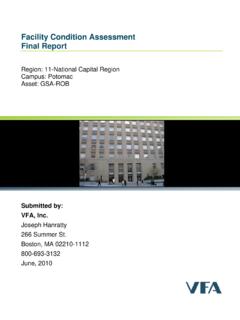 Facility Condition Assessment Final Report