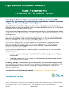 Cigna Medicare Supplement Insurance
