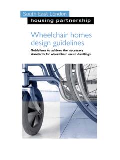 Wheelchair homes design guidelines - Housing LIN