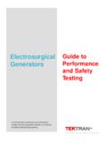 Guide to Performance and Safety Testing - Frank's Hospital ...