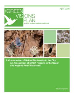 8. Conservation of Native Biodiversity in the City: An ...