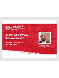 NFPA 72 Testing Requirements - pottersignal.com