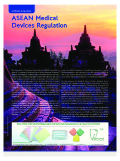 ASEAN Medical Devices Regulation - infodent.com