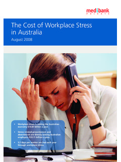 The Cost of Workplace Stress in Australia - …