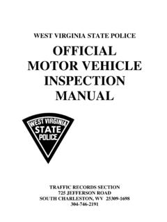 WEST VIRGINIA STATE POLICE