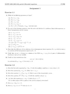 Assignment 1 Exercise 1 - Chinese University of Hong Kong