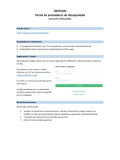 Portal de prestadores - Instructivo 20211123