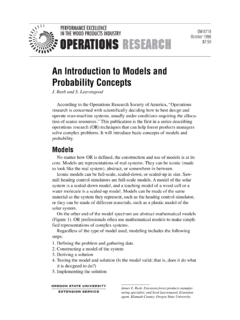 Operations Research: An Introduction to Models …