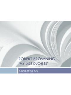 ROBERT BROWNING - eluprogram.com