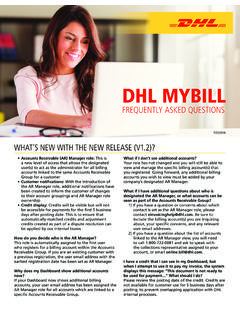 DHL MYBILL - International Shipping