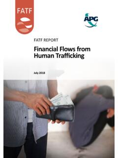 FINANCIAL FLOWS FROM HUMAN TRAFFICKING
