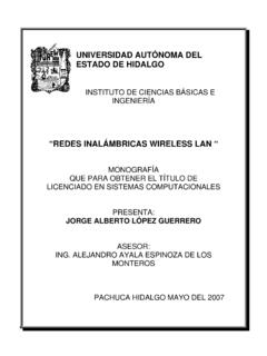 “REDES INAL&#193;MBRICAS WIRELESS LAN - uaeh.edu.mx