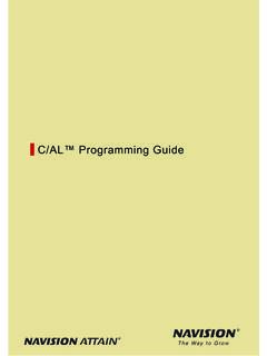 C/AL™ Programming Guide - Mergetool.com