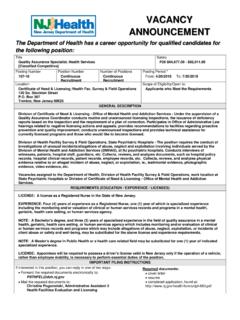 PER-53, Notice of Vacancy
