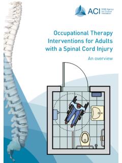 Occupational Therapy Interventions for Adults with a ...