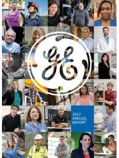 2017 ANNUAL REPORT - General Electric