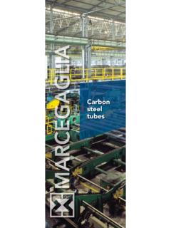 Marcegaglia, Carbon steel tubes