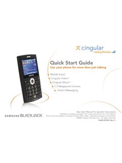 Quick Start Guide - AT&amp;T Wireless