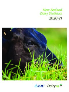 New Zealand Dairy Statistics 2020-21