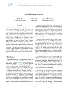 Dilated Residual Networks - CVF Open Access