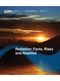 Radiation: Facts, Risks and Realities