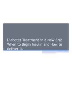 Diabetes Treatment in a New Era-pdf - LECOM Education …
