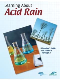 Learning About Acid Rain - US EPA
