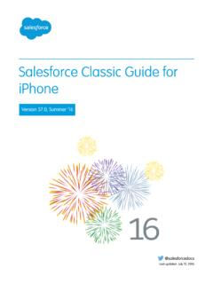Salesforce Classic Guide for iPhone