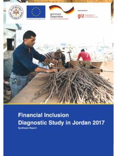 Financial Inclusion Diagnostic Study in Jordan 2017 ...