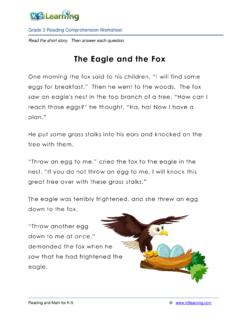 THE EAGLE AND THE FOX - k5learning.com
