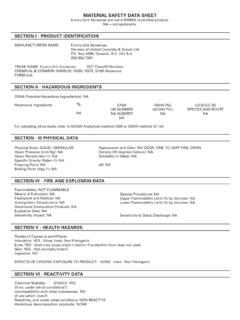 MATERIAL SAFETY DATA SHEET Enviro-Grit Abrasives are …