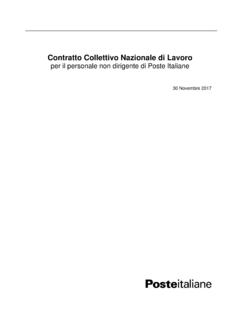 Contratto Collettivo Nazionale di Lavoro - ilpostale.it