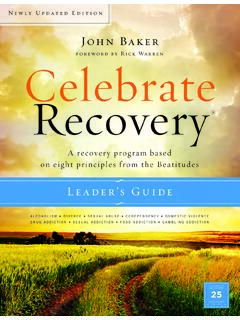 Celebrate Recovery - Christianbook